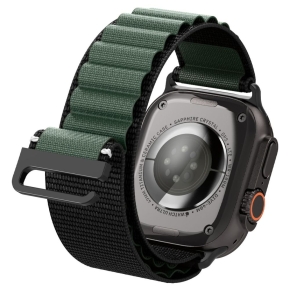 SPIGEN WBF1 BAND APPLE WATCH 6 / 7 / 8 / 9 / 10 / SE / ULTRA 1 / 2 (44 / 45 / 46 / 49 MM) BLACK/GREEN