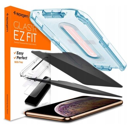 SZKŁO HARTOWANE SPIGEN ALM GLASS.TR IPHONE 11 / XR PRIVACY