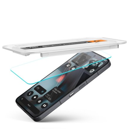 SZKŁO HARTOWANE SPIGEN GLAS.TR ”EZ FIT” 2-PACK NOTHING PHONE 3 CLEAR