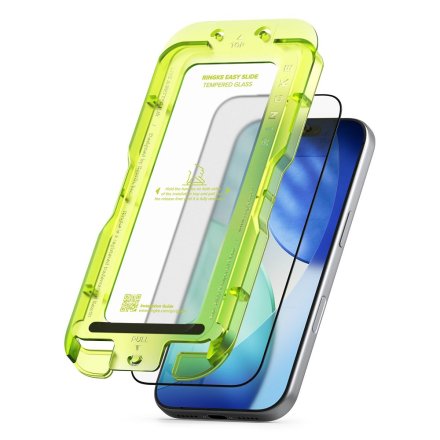SZKŁO HARTOWANE RINGKE EASY SLIDE 2-PACK IPHONE 17 PRO MAX BLACK