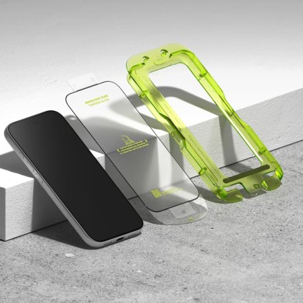SZKŁO HARTOWANE RINGKE EASY SLIDE 2-PACK IPHONE 17 PRO MAX BLACK