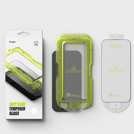 SZKŁO HARTOWANE RINGKE EASY SLIDE 2-PACK IPHONE 17 AIR BLACK