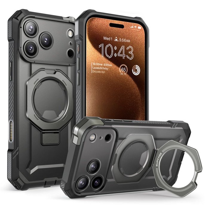 SUPCASE UB GRIP MAG MAGSAFE IPHONE 17 PRO MAX GREY