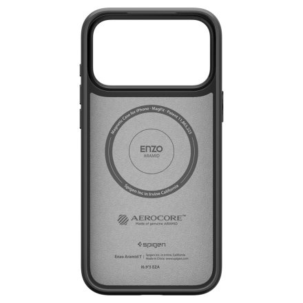 SPIGEN ENZO ARAMID ”T” MAG MAGSAFE IPHONE 17 PRO MAX BLACK