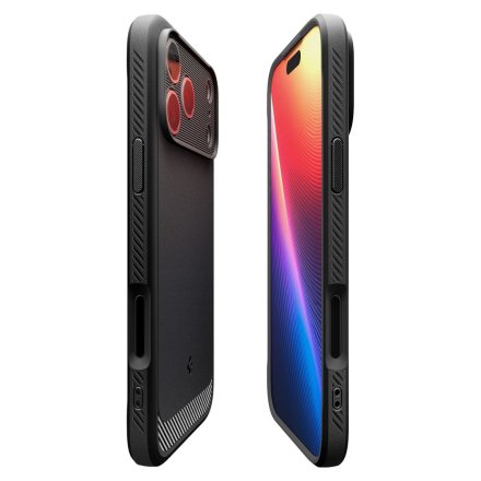 SPIGEN RUGGED ARMOR MAG MAGSAFE IPHONE 17 PRO MATTE BLACK