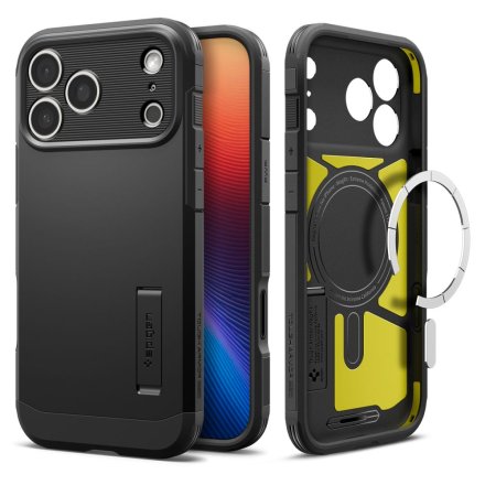 SPIGEN TOUGH ARMOR ”T” MAG MAGSAFE IPHONE 17 PRO BLACK