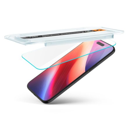 SZKŁO HARTOWANE SPIGEN GLAS.TR ”EZ FIT” 2-PACK  IPHONE 17 AIR CLEAR