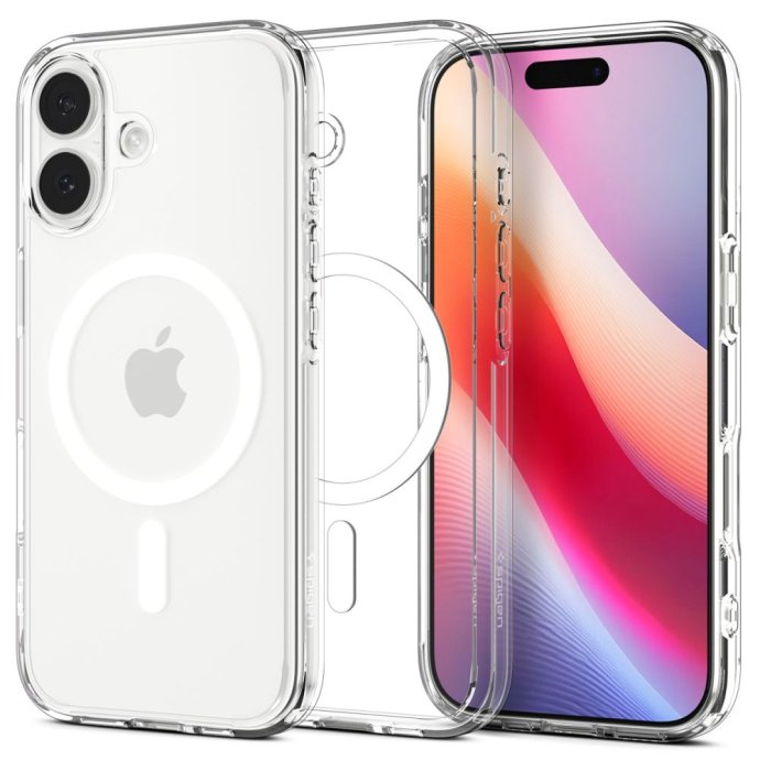 SPIGEN ULTRA HYBRID MAG MAGSAFE IPHONE 17 CLEAR/WHITE