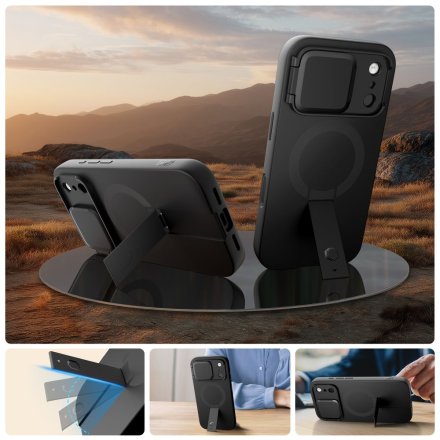 TECH-PROTECT KEVLAR AURA MAGSAFE IPHONE 17 PRO BLACK