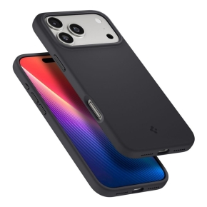 SPIGEN SILICONE FIT MAG MAGSAFE IPHONE 17 PRO MAX BLACK