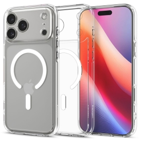 SPIGEN ULTRA HYBRID MAG MAGSAFE IPHONE 17 PRO CLEAR/WHITE