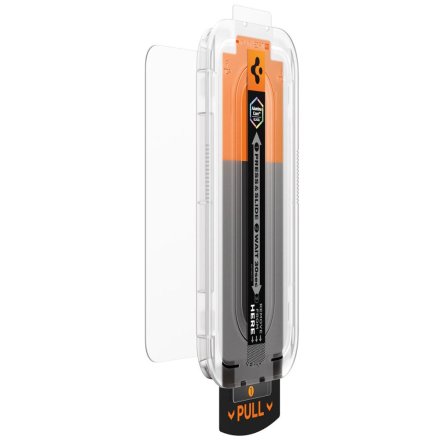 SZKŁO HARTOWANE SPIGEN GLAS.TR ”EZ FIT PRO” IPHONE 16 PRO / 17 / 17 PRO CLEAR