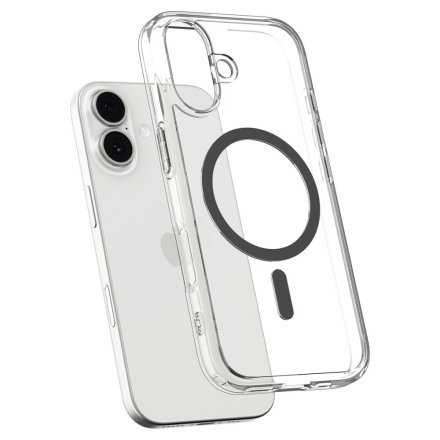 SPIGEN ULTRA HYBRID MAG MAGSAFE IPHONE 17 CLEAR/GRAPHITE