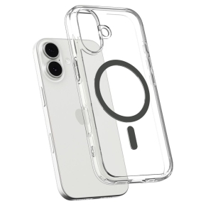 SPIGEN ULTRA HYBRID MAG MAGSAFE IPHONE 17 CLEAR/GRAPHITE