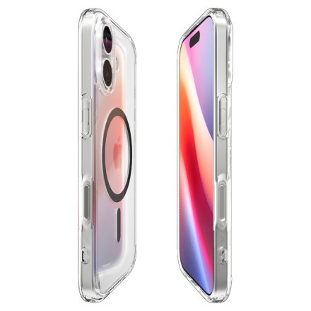 SPIGEN ULTRA HYBRID MAG MAGSAFE IPHONE 17 CLEAR/GRAPHITE