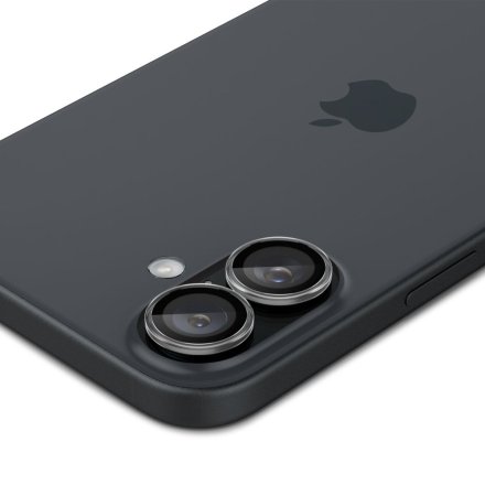 OSŁONA APARATU SPIGEN OPTIK PRO GLAS.TR ”EZ FIT” CAMERA PROTECTOR 2-PACK IPHONE 16 / 16 PLUS / 17 CRYSTAL CLEAR