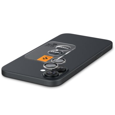 OSŁONA APARATU SPIGEN OPTIK PRO GLAS.TR ”EZ FIT” CAMERA PROTECTOR 2-PACK IPHONE 16 / 16 PLUS / 17 CRYSTAL CLEAR