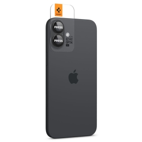 OSŁONA APARATU SPIGEN OPTIK PRO GLAS.TR ”EZ FIT” CAMERA PROTECTOR 2-PACK IPHONE 16 / 16 PLUS / 17 BLACK