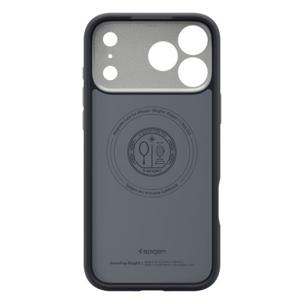 SPIGEN NANO POP MAG MAGSAFE IPHONE 17 PRO BLACK SESAME