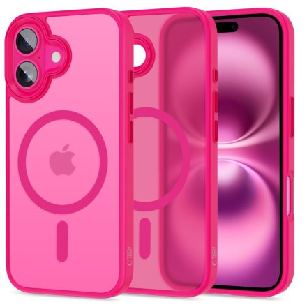 TECH-PROTECT MAGMAT MAGSAFE IPHONE 16 BLAZING PINK