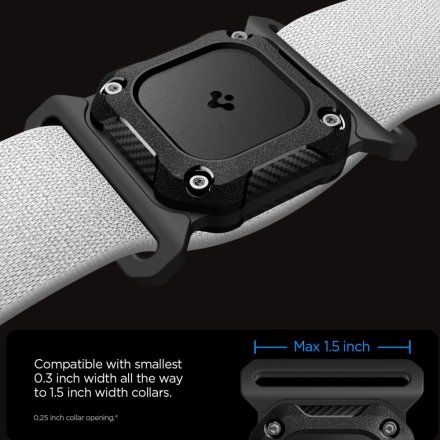 SPIGEN TOUGH ARMOR APPLE AIRTAG 1 / 2 PET COLLAR BLACK