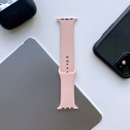 TECH-PROTECT ICONBAND APPLE WATCH 4 / 5 / 6 / 7 / 8 / 9 / SE (38 / 40 / 41 MM) PINK SAND