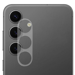Tempered glass for HD camera for Samsung S24+ black