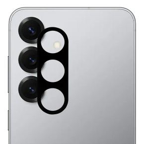 Tempered glass for HD camera for Samsung S25+ black