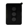 Tempered HD glass for camera for Samsung S25+ black