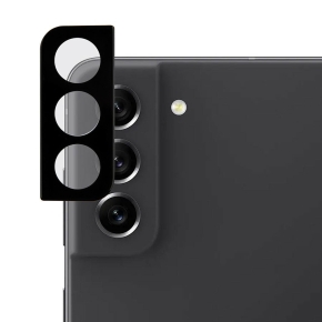 Hartglas für die HD-Kamera des Samsung S21 FE schwarz