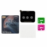 Tempered HD glass for camera for Samsung S20 FE black