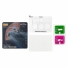 Tempered HD glass for camera for Samsung S23 ULTRA black