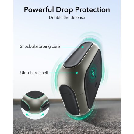 ESR ORBIT HALOLOCK MAGSAFE APPLE AIRPODS PRO 3 TITANIUM