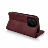 PRIME BOOK Case for Motorola EDGE 60/EDGE 60 FUSION burgundy