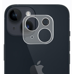 HD Kamera gehärtetes Glas für Apple iPhone 14+ transparent