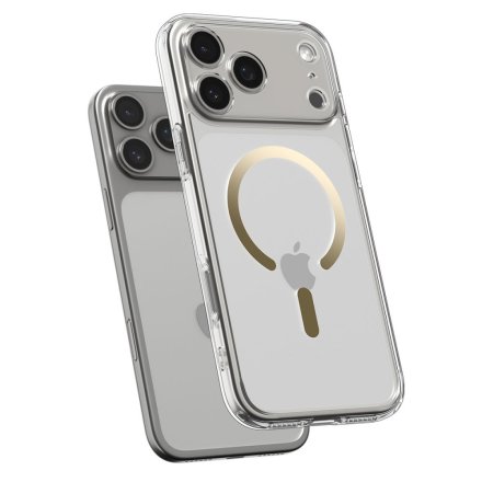 SPIGEN ULTRA HYBRID MAG MAGSAFE IPHONE 17 PRO CLEAR/GOLD