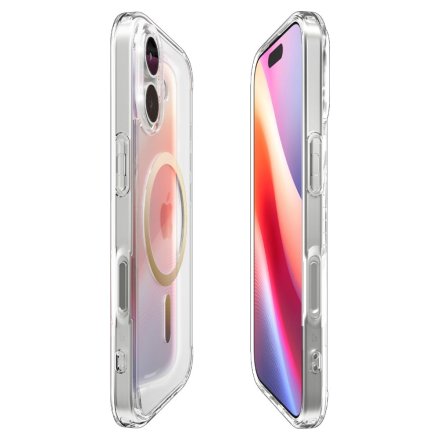 SPIGEN ULTRA HYBRID MAG MAGSAFE IPHONE 17 CLEAR/GOLD