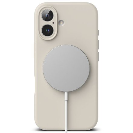 RINGKE SILICONE MAGNETIC MAGSAFE IPHONE 16 STONE