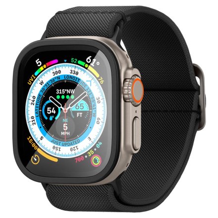 SZKŁO HARTOWANE SPIGEN GLAS.TR SLIM PRO APPLE WATCH ULTRA 1 / 2 (49 MM) BLACK