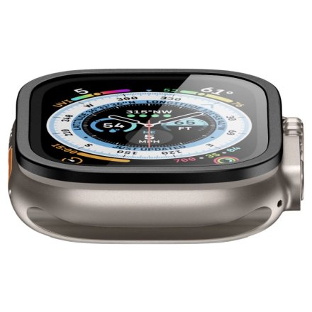 SZKŁO HARTOWANE SPIGEN GLAS.TR SLIM PRO APPLE WATCH ULTRA 1 / 2 (49 MM) BLACK