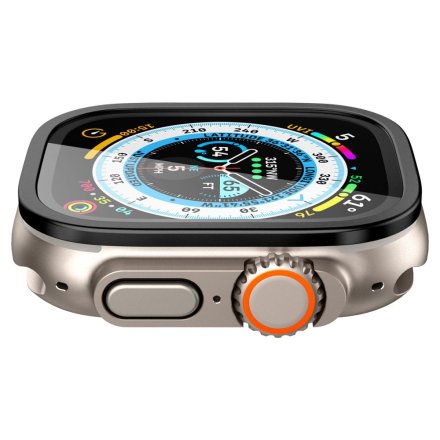 SZKŁO HARTOWANE SPIGEN GLAS.TR SLIM PRO APPLE WATCH ULTRA 1 / 2 (49 MM) BLACK