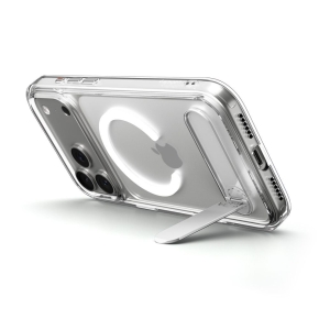 SPIGEN ULTRA HYBRID ”S” MAG MAGSAFE IPHONE 17 PRO CLEAR/WHITE
