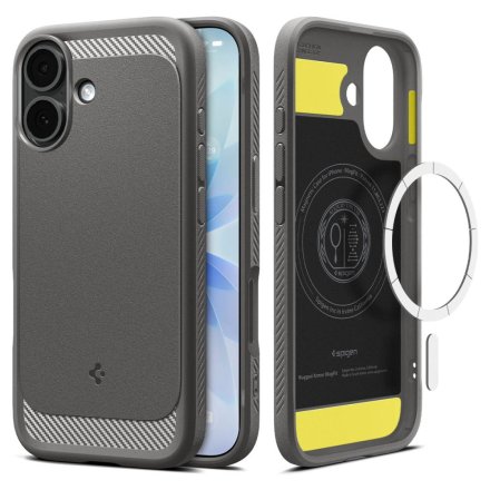 SPIGEN RUGGED ARMOR MAG MAGSAFE IPHONE 17 GREY