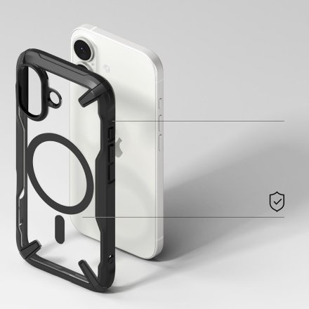 RINGKE FUSION X MAGNETIC MAGSAFE IPHONE 17 BLACK