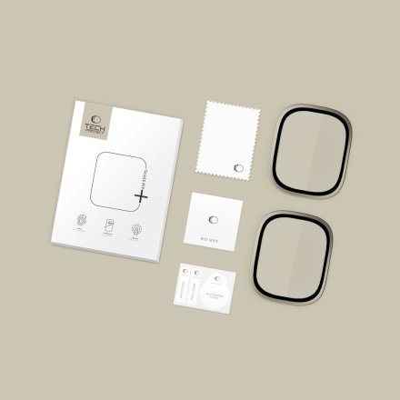 SZKŁO HARTOWANE TECH-PROTECT GLASS RING 2-PACK APPLE WATCH ULTRA 1 / 2 / 3 (49 MM) TITANIUM