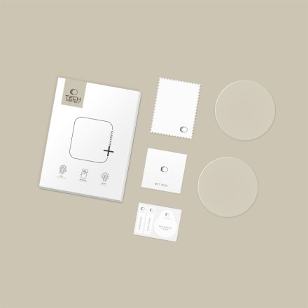 SZKŁO HARTOWANE TECH-PROTECT GLASS FIT+ 2-PACK AMAZFIT T-REX 3 PRO 48MM CLEAR