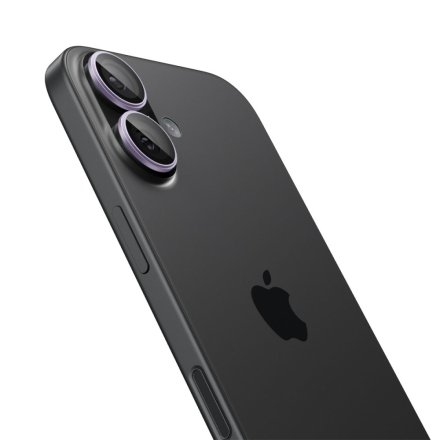 OSŁONA APARATU SPIGEN OPTIK PRO GLAS.TR ”EZ FIT” CAMERA PROTECTOR 2-PACK IPHONE 16 / 16 PLUS / 17 PURPLE