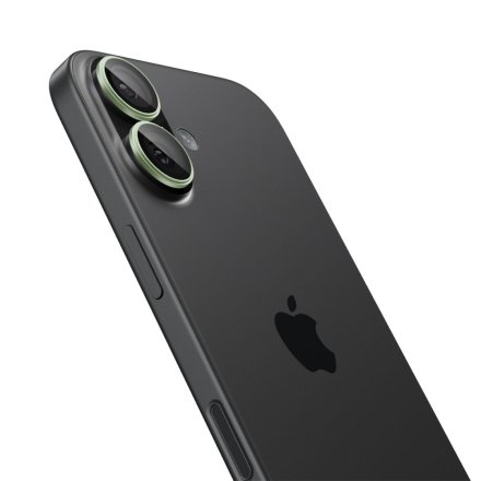 OSŁONA APARATU SPIGEN OPTIK PRO GLAS.TR ”EZ FIT” CAMERA PROTECTOR 2-PACK IPHONE 16 / 16 PLUS / 17 GREEN