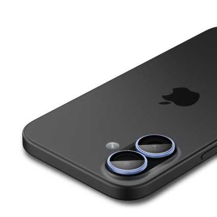 OSŁONA APARATU SPIGEN OPTIK PRO GLAS.TR ”EZ FIT” CAMERA PROTECTOR 2-PACK IPHONE 16 / 16 PLUS / 17 BLUE
