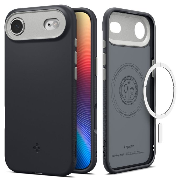 SPIGEN NANO POP MAG MAGSAFE IPHONE AIR BLACK SESAME